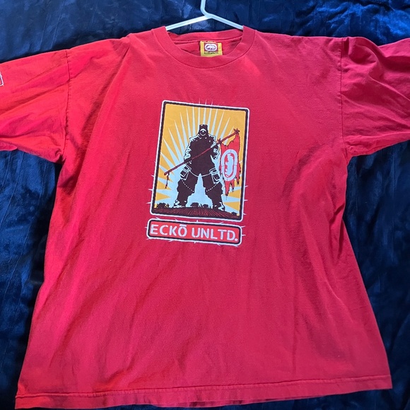 Ecko Unlimited Red XXL Tee - Picture 1 of 6
